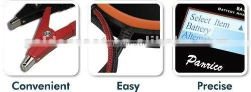 Taiwan made Motorcycle Battery Tester Analyzer Digital Display