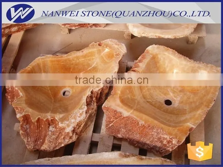 New design nature stone bathroom art wash basin