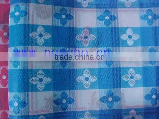 cheap hot sell custom printed plastic tablecloth
