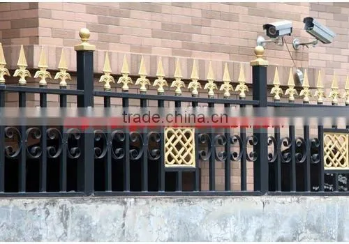 2015 Top-selling classical cast iron fencing for house