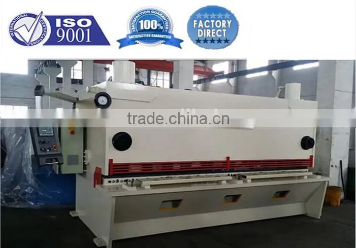 LVD-CNC electric sheet metal plate shear machine with DAC310 control system, automatic steel metal shear machine for sale