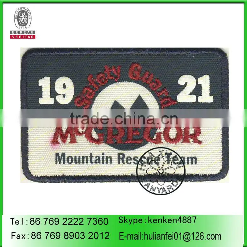 High quality woven patches