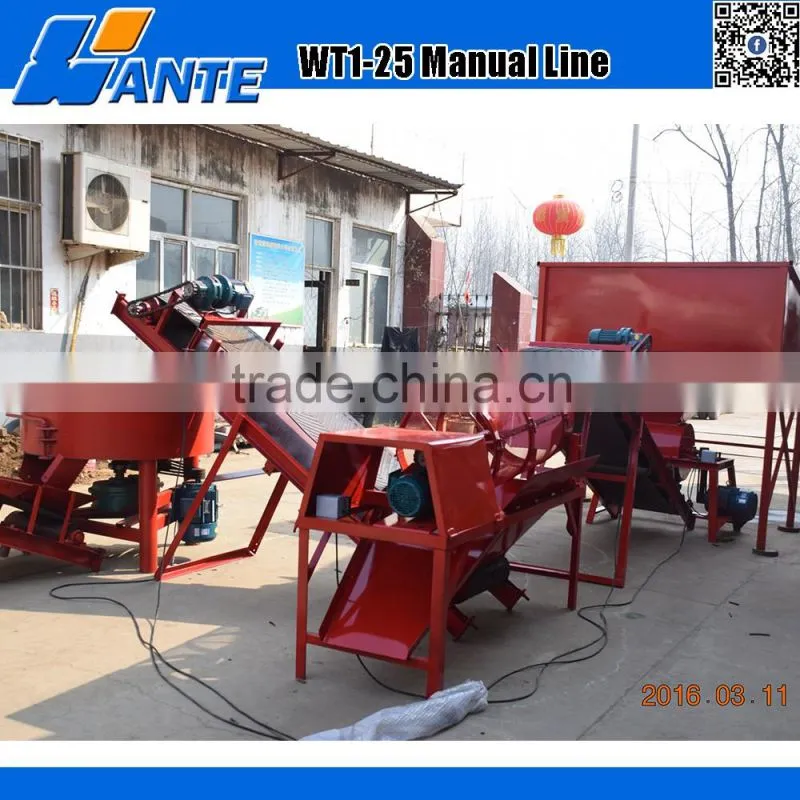 WT1-25 eco brick machine eco premium 2700 clay brick machine