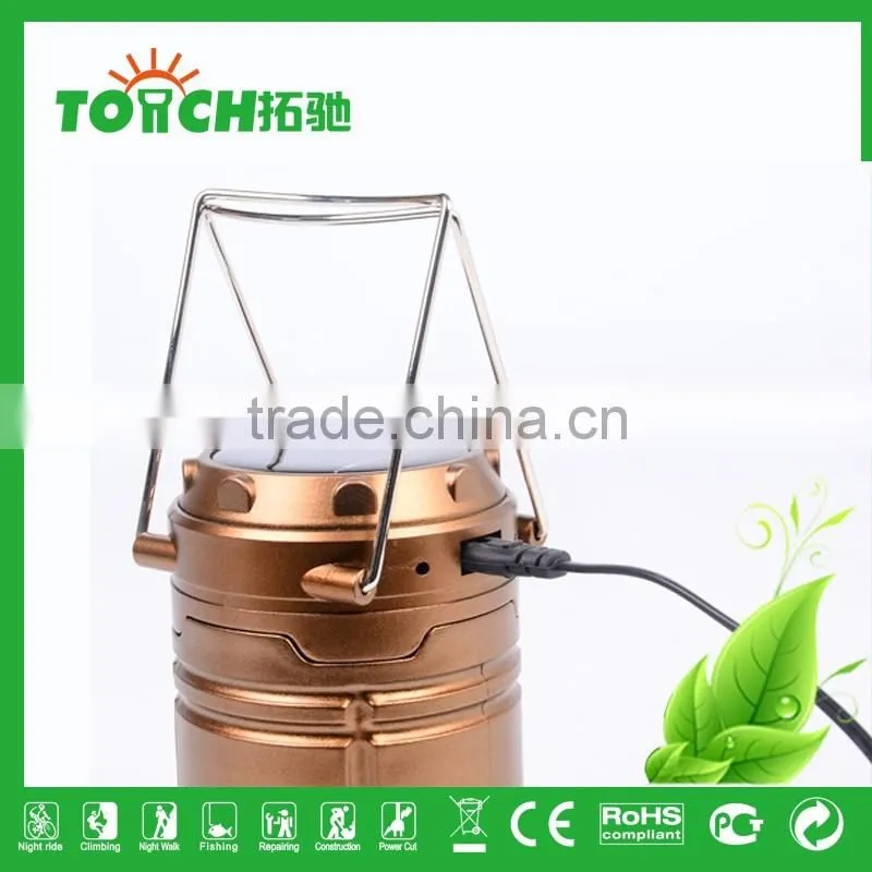 Multi Rechargeable LED Lantern Solar AA Battery and DC Charger Outdoor Cheap Camping Lamp Portable Barn Lantern