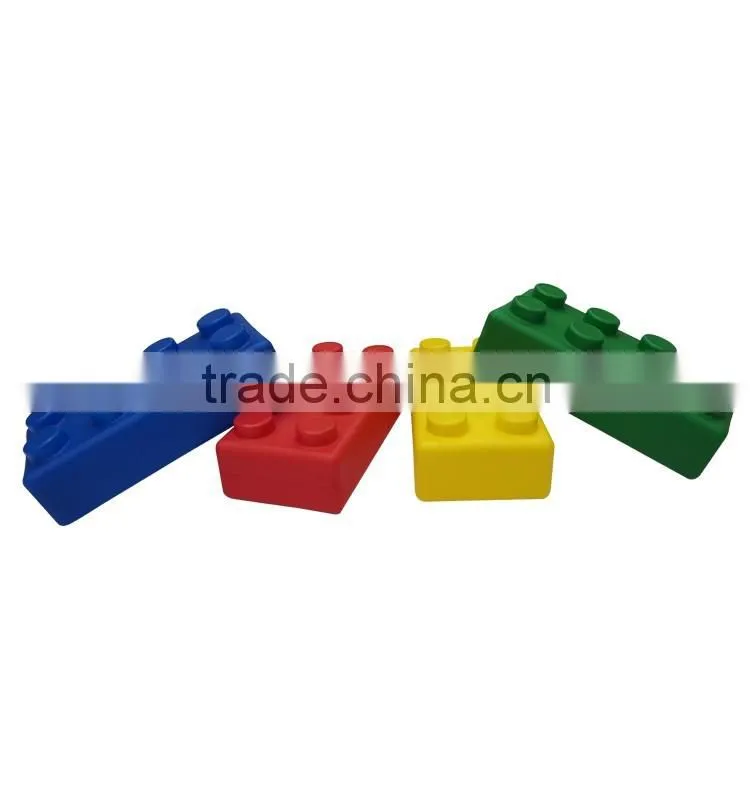 DIY educational toys plastic rectangle building blocks