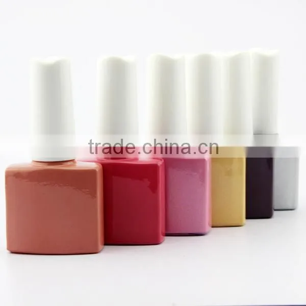 competitive price made in China private laber nail polish gel empty bottle nail polish