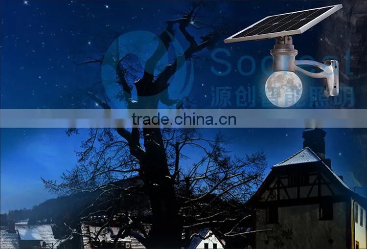 4W 8W 12W all in one LED solar garden light, solar courtyard light, solar villa light