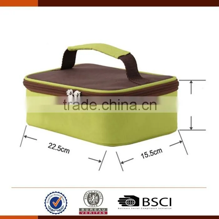 Small Insulated Food Delivery Bag for Office