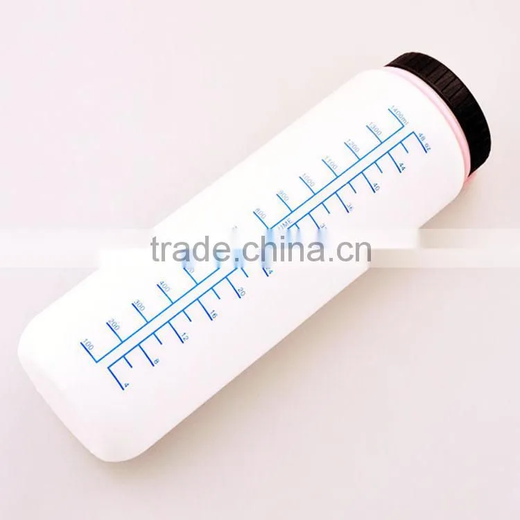 Portable Sports 1.5 Liter Water Bottle,Plastic 1500ML Water Bottle for Travel