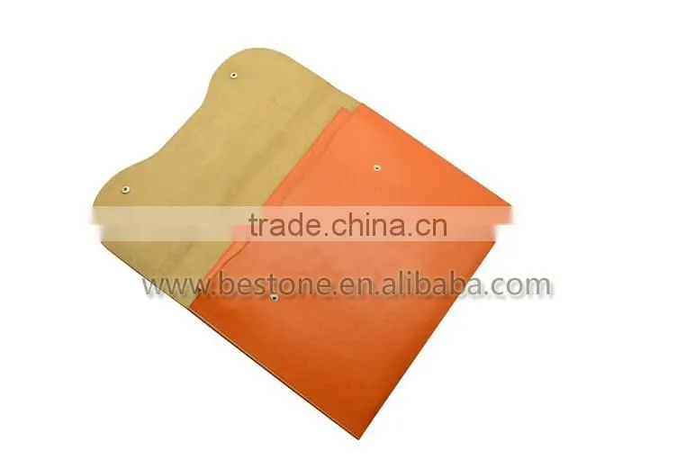 Fully Custom Leather File Document Bag Pocket