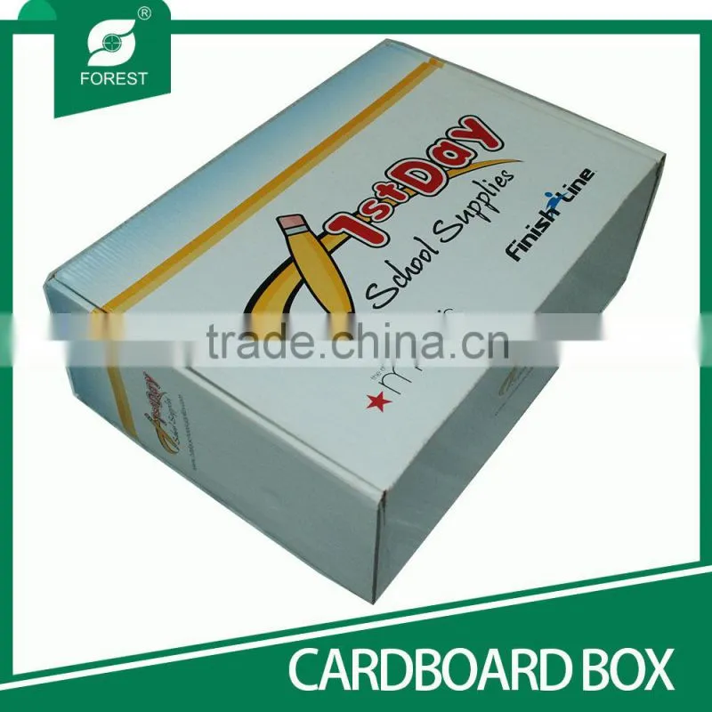 CARDBOARD PACKING BOX FOR SCHOOL SUPPLIES DELI PACKING BOX