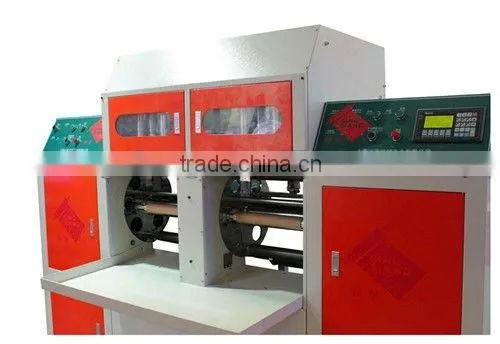 Garbage Bag on Roll Machine With Automatic Core Change Station