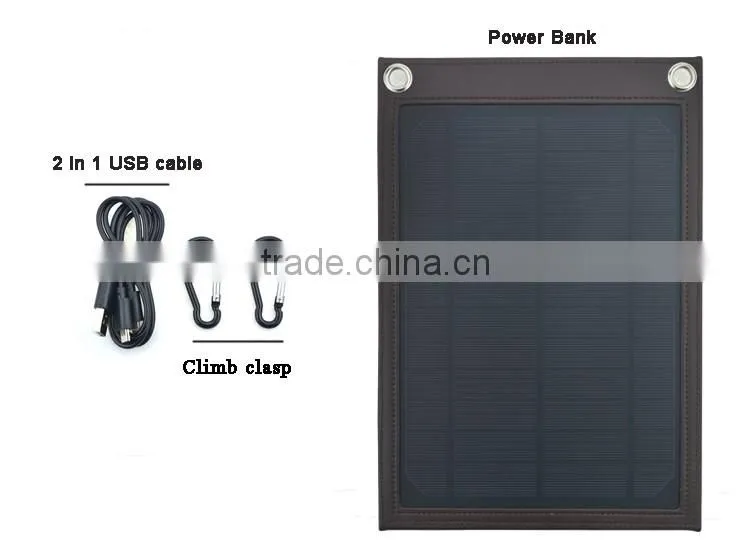 New products 2016 innovative product 5W usb solar charger panel for mobile phone