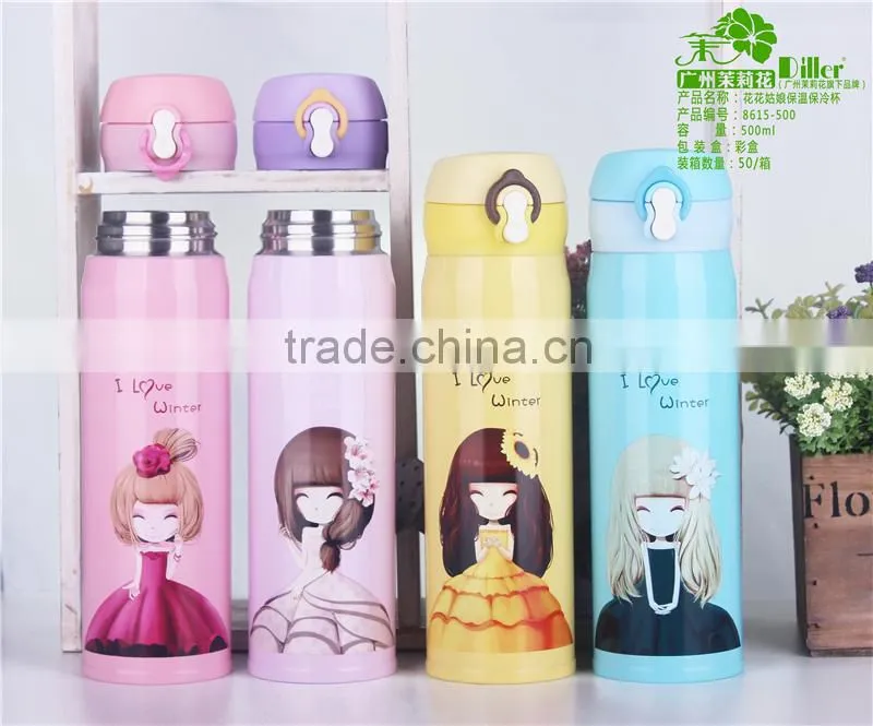 wholesale high quality bevarage bottle stainless steel water bottle