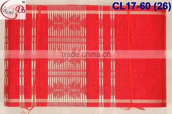 CL17-60 2016 top sale colorful line African high quality new Aso oke headtie colorful aso oke headtie