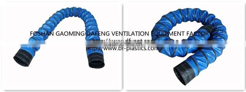 8'' x 4m SGS Certified Anti Flaming Strong PVC Flexible Air Conditioning Duct