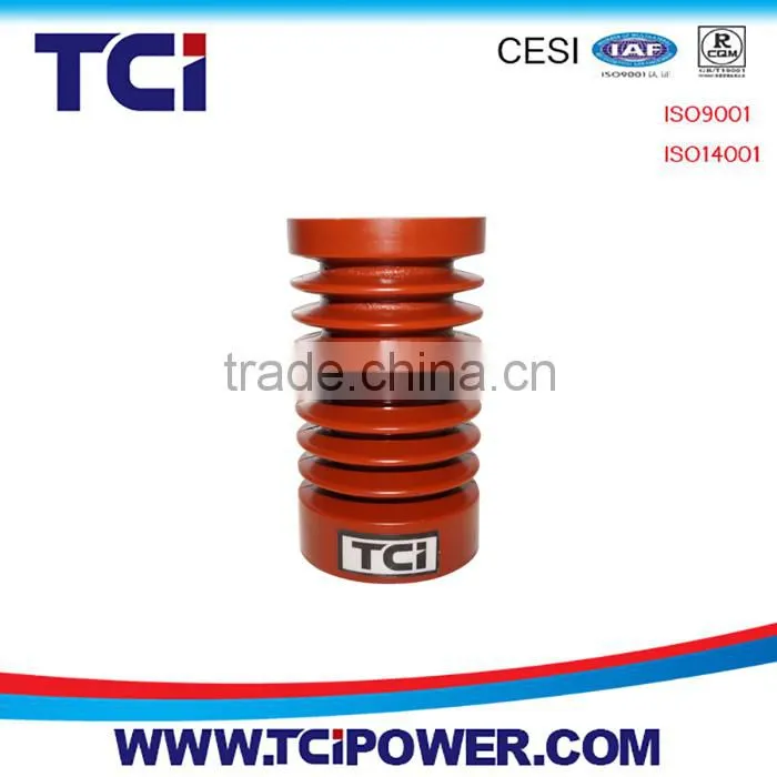 10kv Epoxy resin insulating through wall bushing