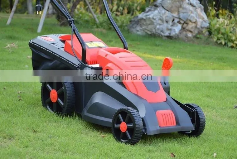 hand push electric 1600w-1800w plastic deck Lawn mower induction motor