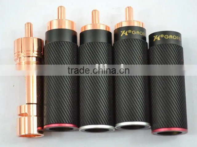 GaoFei REDO06R Red Copper Hi-End cable connector