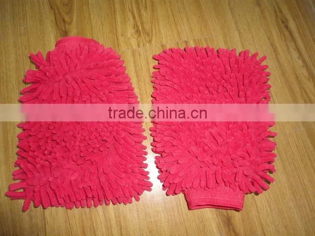 Microfiber Chenille Cleaning mitt