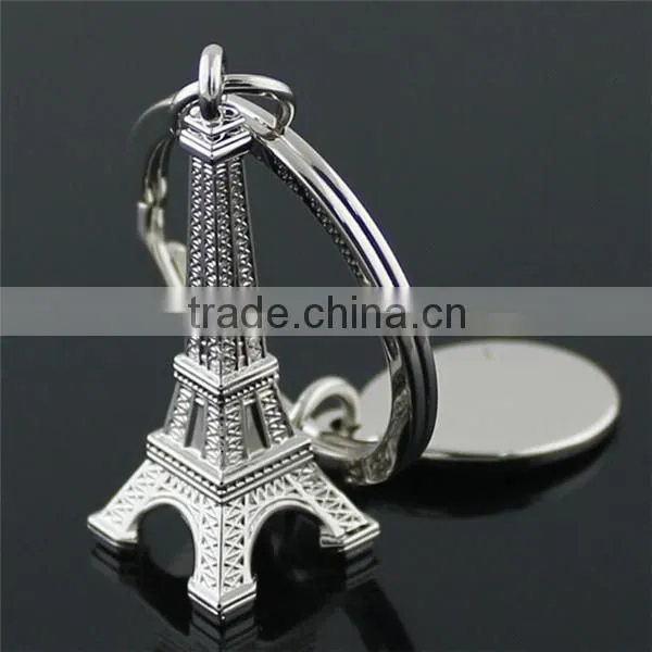 2015 Custom Shape Keychain / China Keychain Manufacturers / Hot Sale Eiffel Tower Keychain