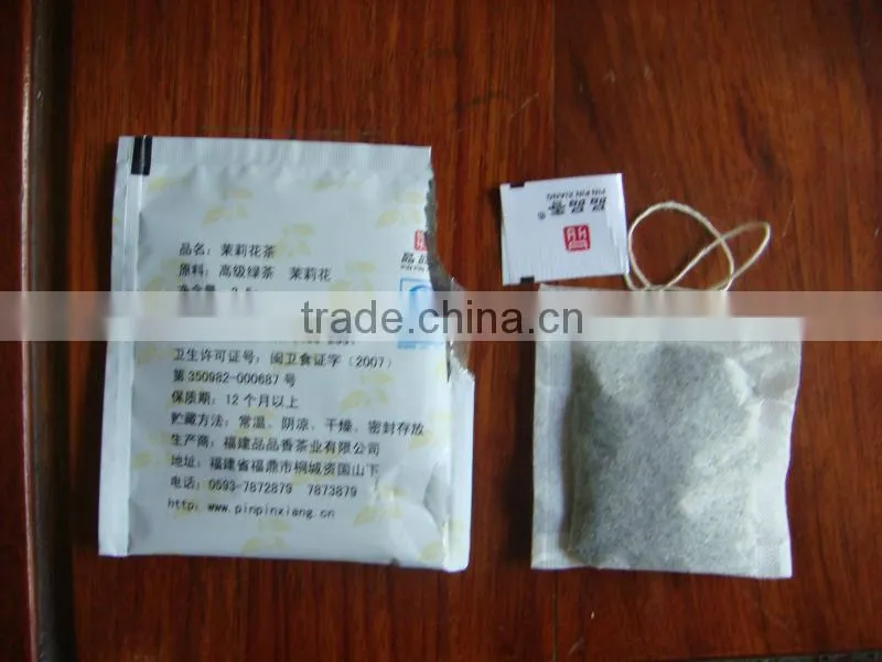Automatic Tea Bag Packaging Machine (inner bag + thread + tag + outter envelope)