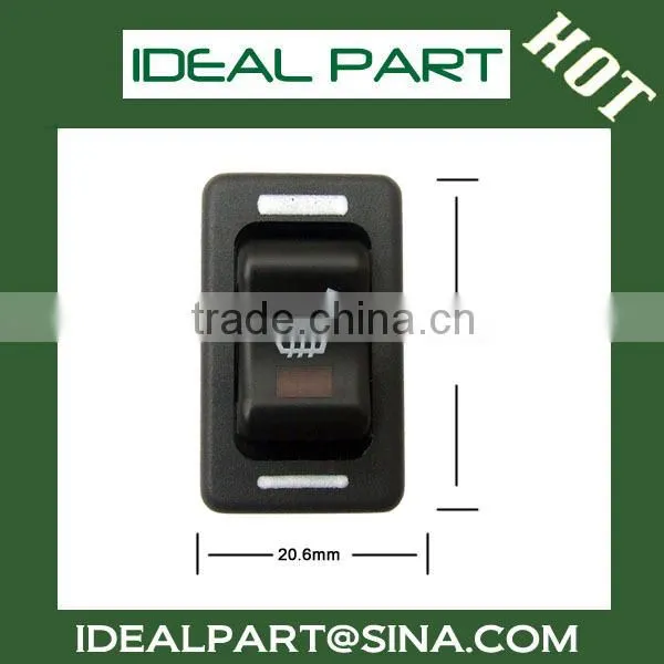 Car fuel tank switch push button