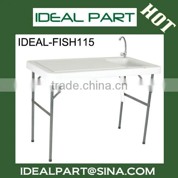 Outdoor sink table,Hunting Table with Sink