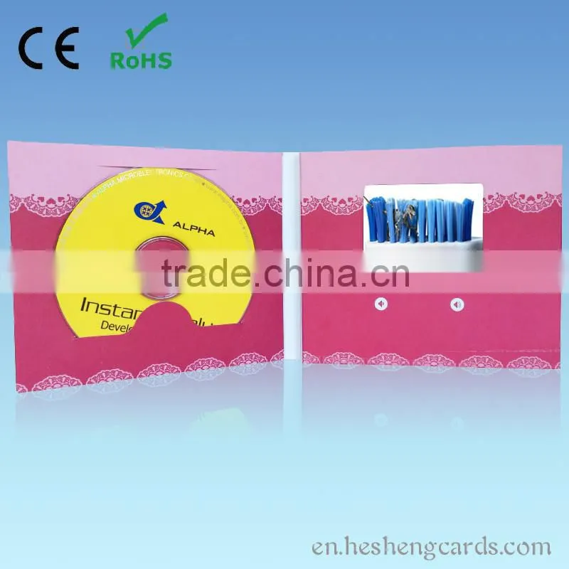 business gifts video brochure components/video card module