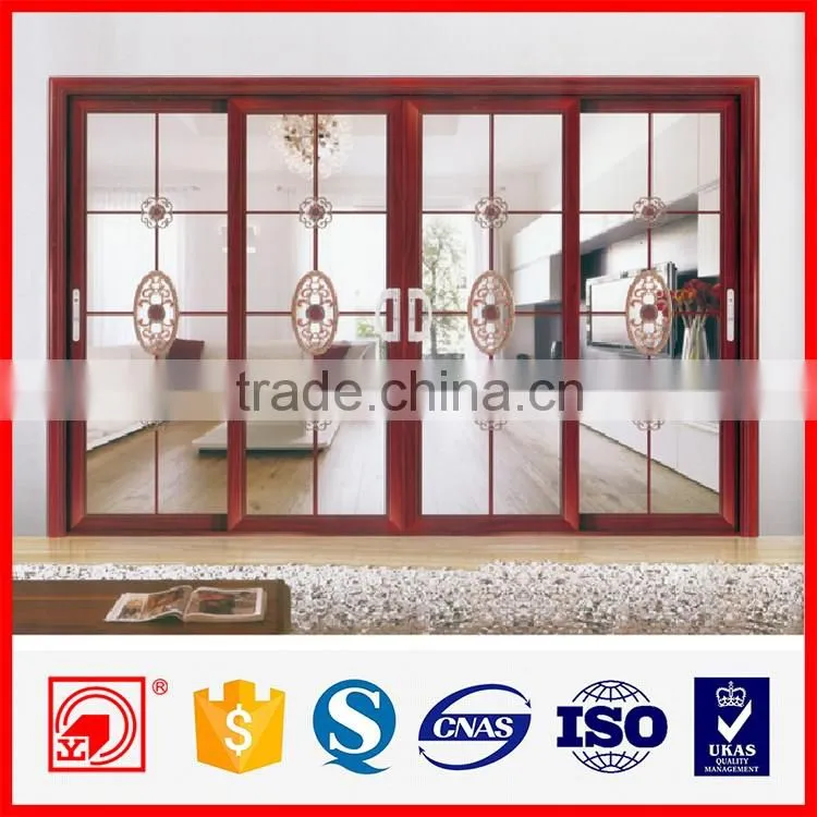 tempered double glazing sliding doors