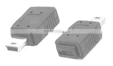 High quality Micro USB B Male to Mini USB B Female Adapter