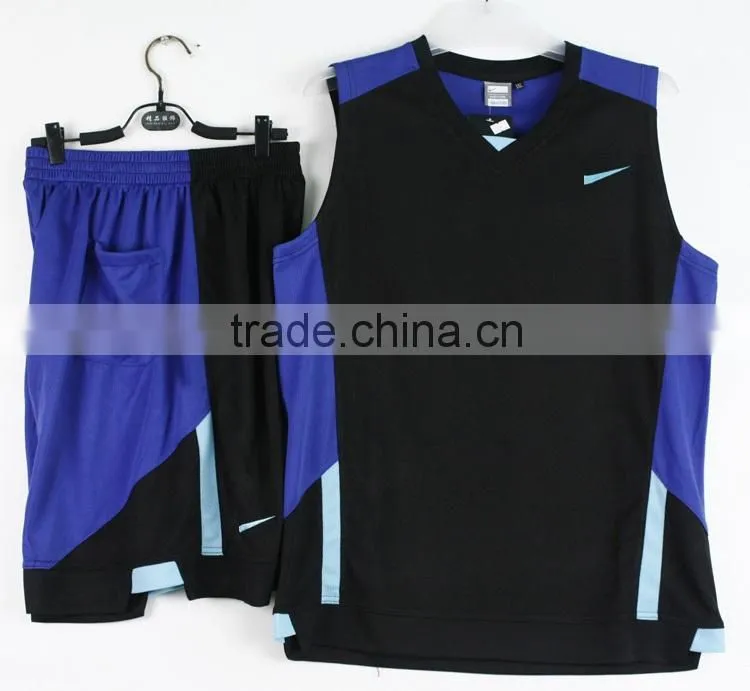 2014 OEM basketball team uniform, blank basketball suit, basketball jersey set
