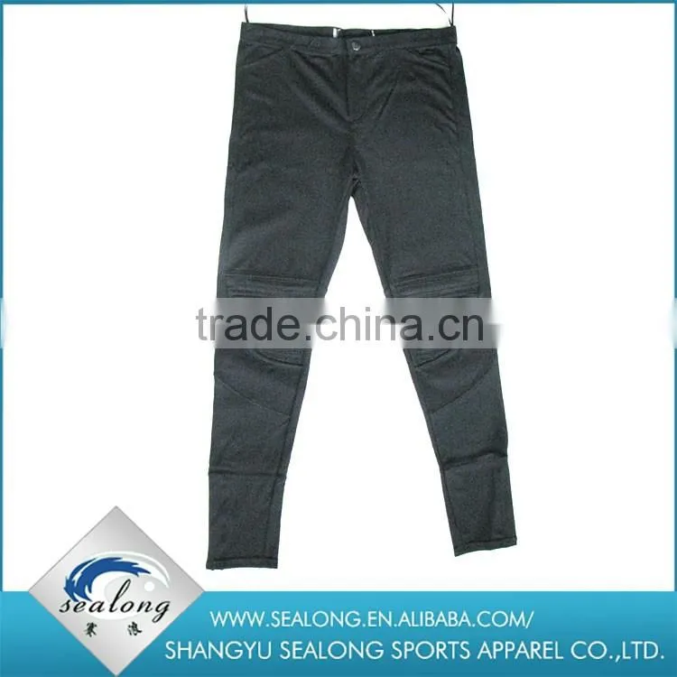Made in China Cheap Wholesale top quality women embroidered fashion roman fabric pants