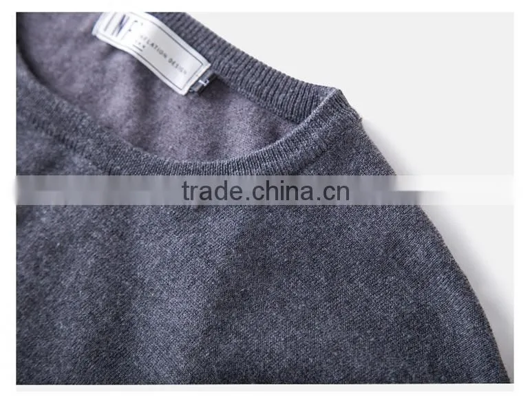 Wholesale factory price men pure 100% cashmere sweater