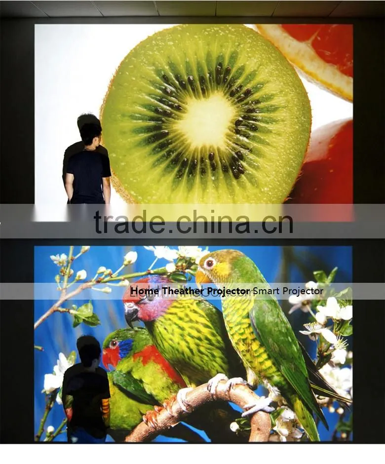 Both OEM and ODM available 4Kx4K Smart Projector RK3288 20Core: 4 Core CUP + 16 Core GPU, ARM Cortex-A17 CPU with up to 1.8GHz