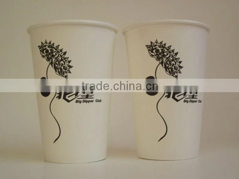 Desirable tasting paper cups