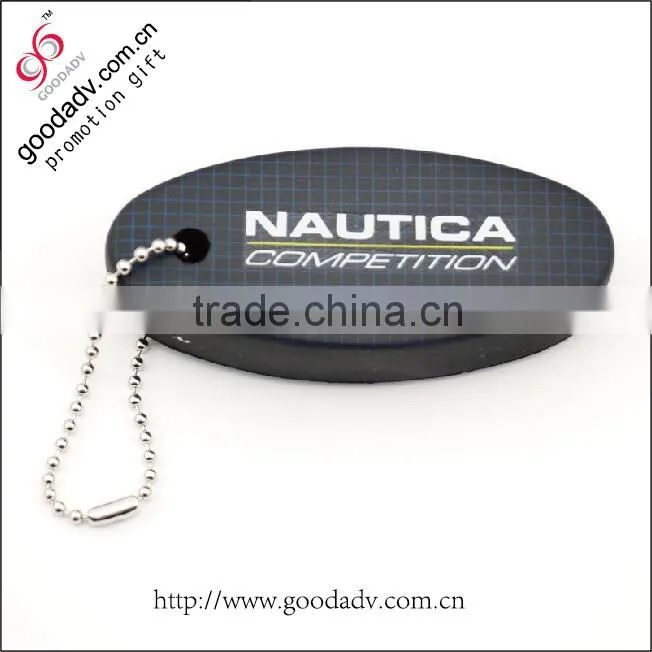 fashion accessories factory price unique floating PU key ring