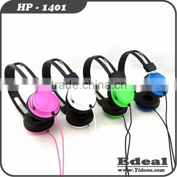 China OEM Cheap colorful computer headphone for kids BSCI audited factory