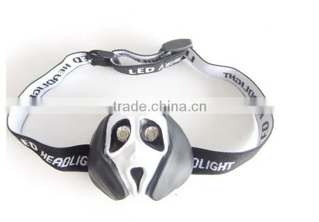 soft pvc animal coon mini headlamp