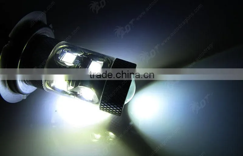 50W CREP H7 LED Kit For BMW E46 3, High Beam Daytime Running Lights