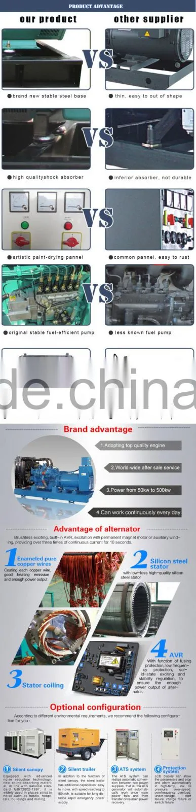 diesel generator types
