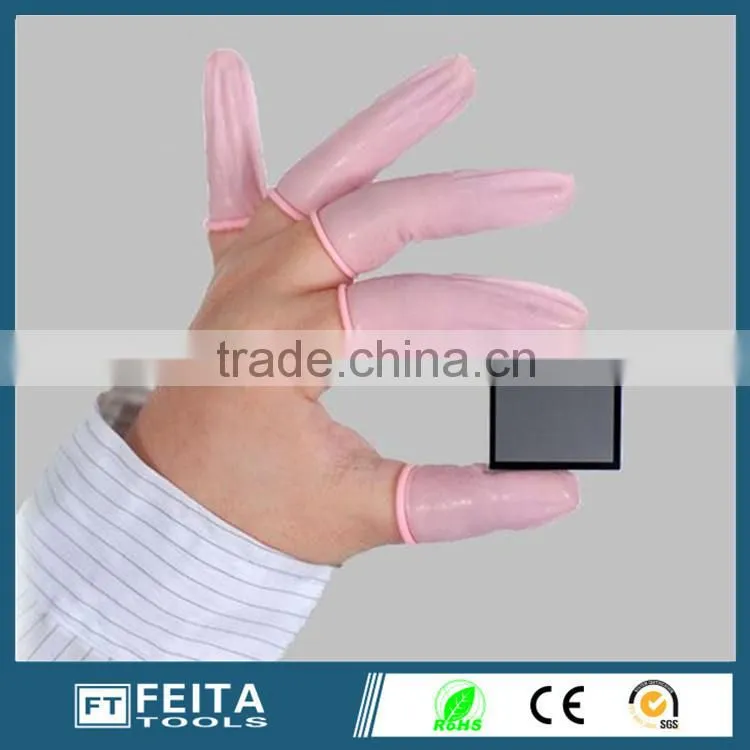 Antistatic ESD Pink Latex Free Finger Cots