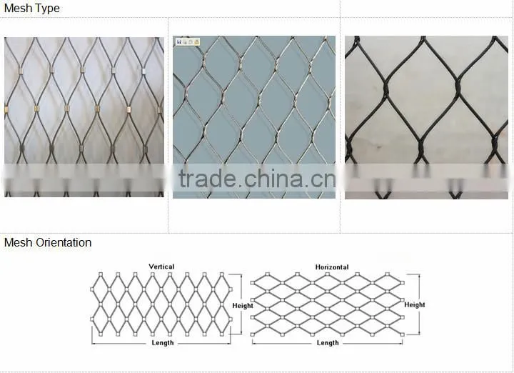 7x7,7x19 Stainless Steel Cable mesh China steel factory