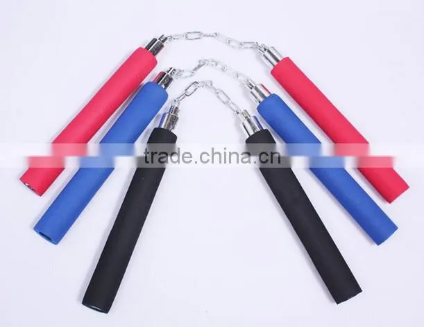 Martial Arts Bruce Lee Foam Padded Practice Training Nunchakus Nunchucks