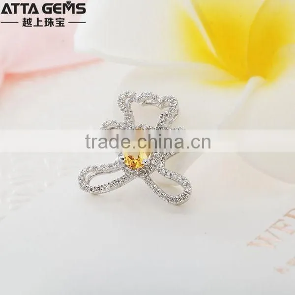 Fashion Doll Pendant S925 Platinum Plating Pendant
