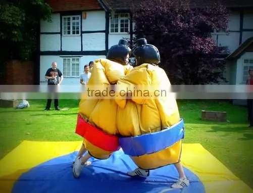 Inflatable wrestling ring for adults