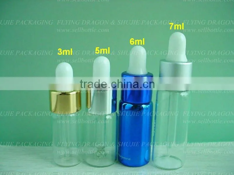 6ml,glass bottle,dropper
