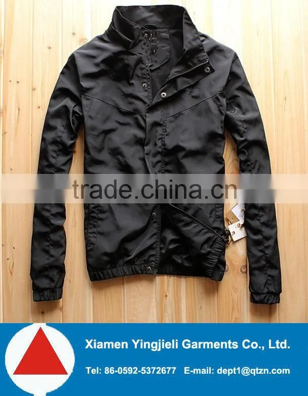 men urban jacket,removable hooded jacket
