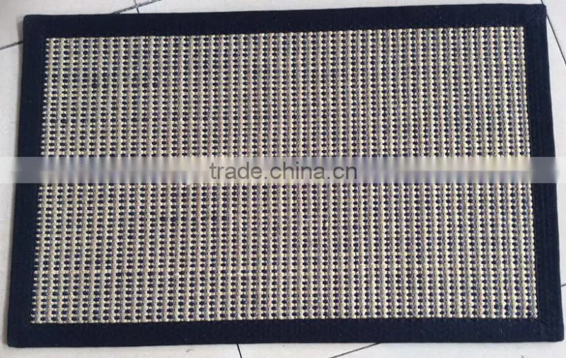 Vila Sisal area mat sisal rug hemp backing carpet