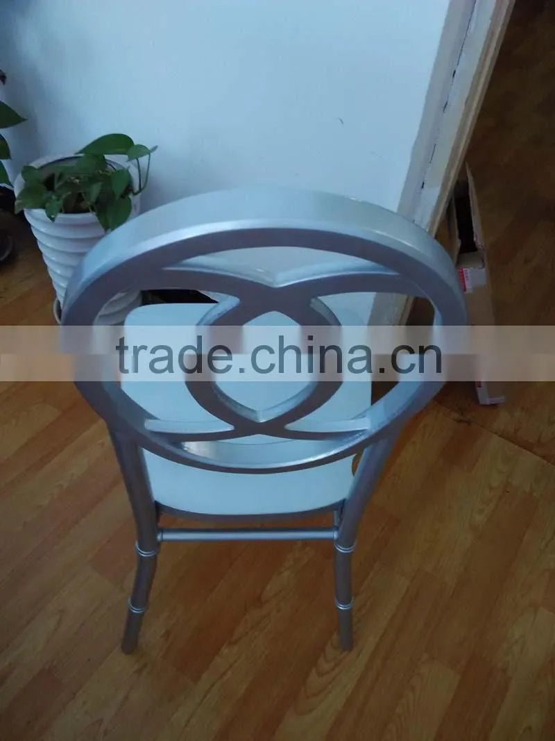 New design back silver wood chiavary phoenix chair